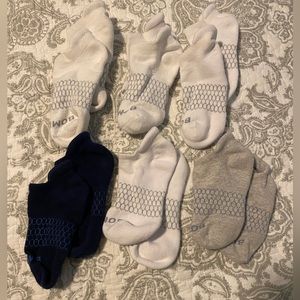 Set of Six (6) Bombas Ankle Socks